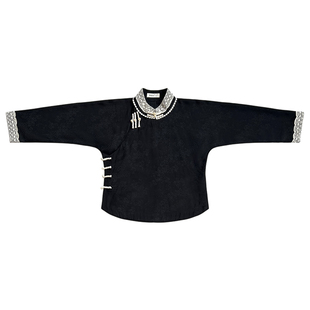 【人间四月天】仿林徽因校服短袄古法平裁松紧百褶裙女民国学院风