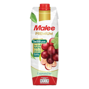 泰国进口Malee玛丽葡萄汁1L瓶装0脂肪网红水果果汁饮料饮品整箱