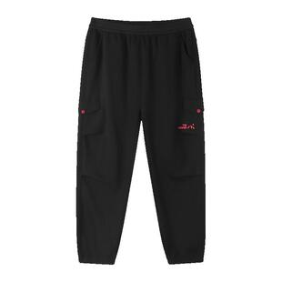 【10A暖绒裤】奕时代大码胖童加绒裤子男大童长裤加厚运动裤冬款