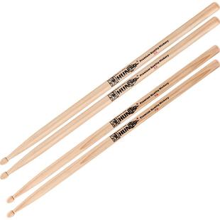 汉旗架子鼓鼓棒5A 7A 胡桃木鼓槌专业实木鼓锤 防滑版汉牌HUN系列