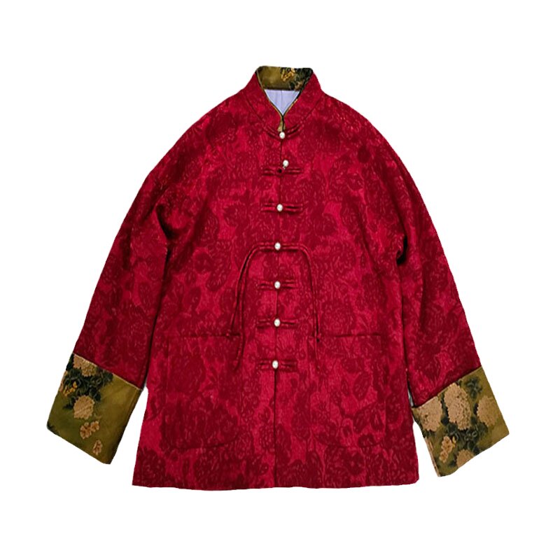 服装裁剪纸样中国风唐装女中式外套棉服茶服样板打版承接来料加工