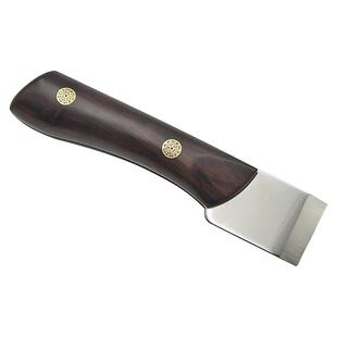 裁皮刀M390粉末钢刀体黑檀木手柄专业级diy手工皮革工具优异性能