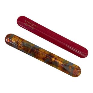 韩国金标醋酸发夹鸭嘴夹气质前额刘海夹网红时尚侧边碎发卡一字夹