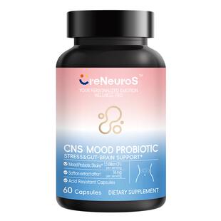 CreNeuroS美国进口CNS舒畅益生菌胶囊60粒藏红花提取物情绪益生菌