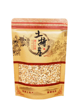 土特产包装袋复古香菇牛皮纸干货
