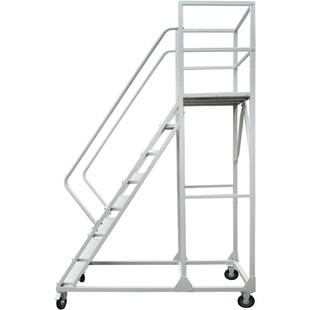 君制仓库登高车货梯家用库房货架登高梯移动平台取货理货梯子带轮