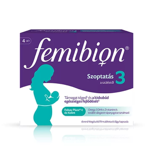 伊维安哺乳期复合维生素femibion3段叶酸DHA产后营养素好奶水4周