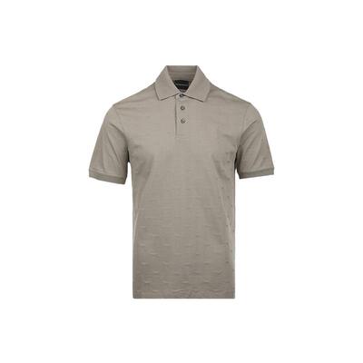 【自营】EMPORIO ARMANI/阿玛尼男士SS26商务休闲棉短袖polo衫T恤