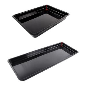 超市专用生鲜托盘塑料长方形冷鲜肉熟食猪肉凉菜麻辣烫食品盘子