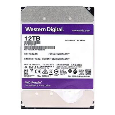 WD8T10T12T监控录像机机械硬盘