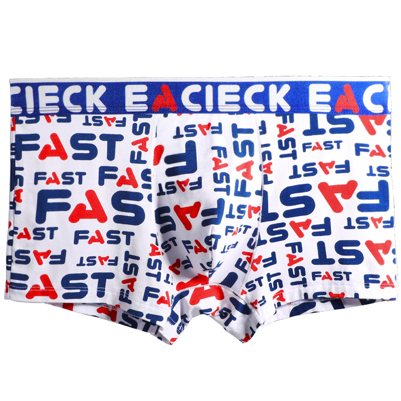 印花男士平角裤EACIECK/易世客