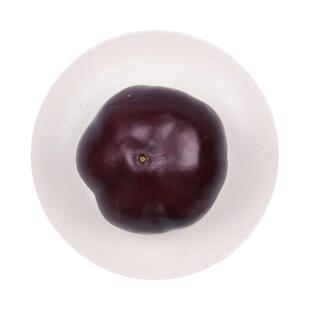【小汤山】圆茄子 约400g 新鲜蔬菜当天采摘北京农场顺丰到家