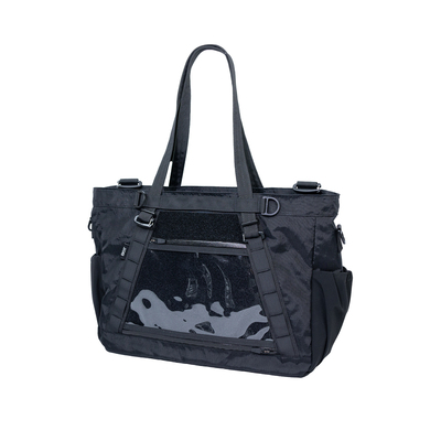 机能双面托特痛包大容量单肩包