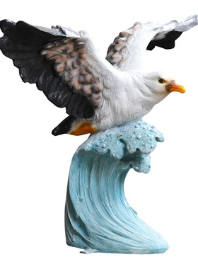 海鸥动物幼儿园庭院景观布置摆件