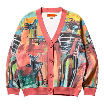 JEAN-MICHEL BASQUIAT X SOULGOODS 棉线开衫BASQUIAT