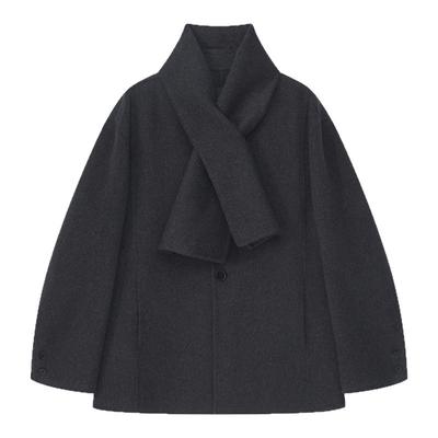 原创设计男士休闲简约短款羊毛