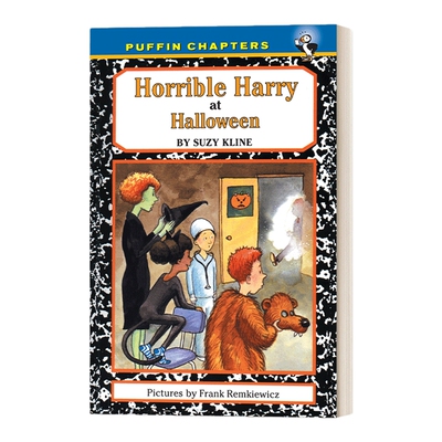 英文原版 Horrible Harry 12 Horrible Harry at Halloween 可怕的哈里系列12 儿童章节桥梁书Suzy Kline 英文版 进口英语原版书籍