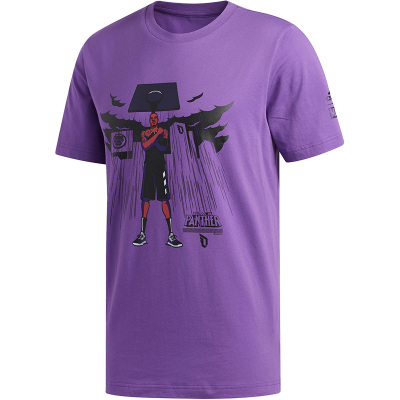 阿迪达斯男子运动休闲T恤