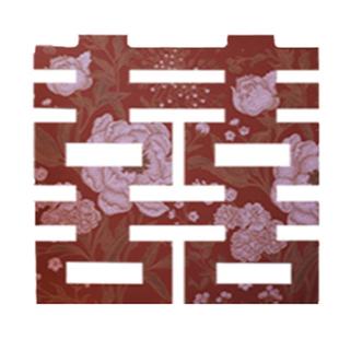 婚房布置套装新房装饰酒店女方卧室床头背景墙喜字拉花结婚礼用品