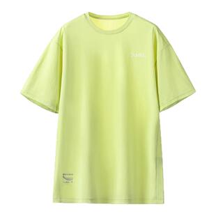 骆驼户外运动速干T恤男2026春夏情侣款冰感防晒速干衣圆领短袖女