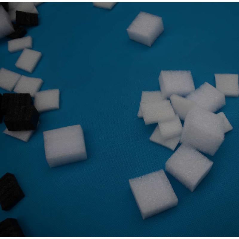 EPE珍珠棉填充料泡沫不规则块抗震防挤压缓冲包装棉边角料填充物