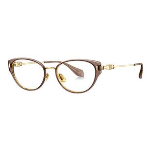 【杨紫同款】暴龙BA6019暴龙镜框猫时尚眼镜架钛材质25年新款