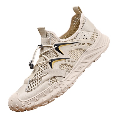 德国骆驼动感男士夏季透气网面鞋