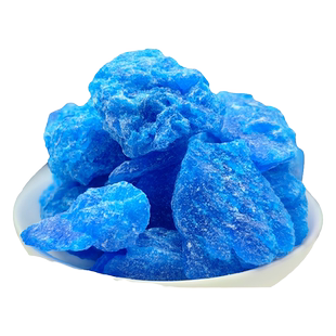 蓝矾中药材500克 胆矾 硫酸铜晶体实验 分析纯化学试剂化工原料