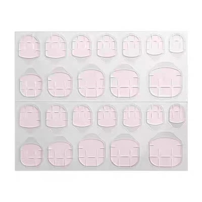 新年款美甲果冻胶穿戴工具包假指甲专用双面贴甲片透明贴胶水超粘