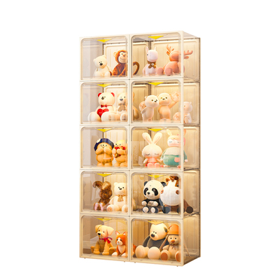 当天速发!大容量磁吸娃娃收纳桶