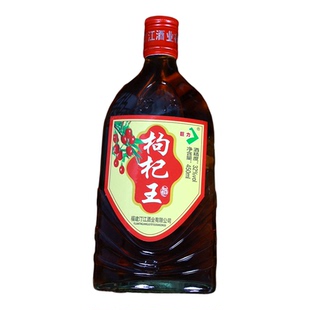 巨力枸杞王酒32度450ml瓶装多种药食同源草本原料2浸提制成露酒