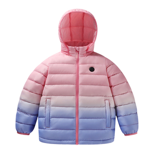 冬季儿童电热棉衣超好看洋气发热小棉袄男女童中童马甲加厚连帽款