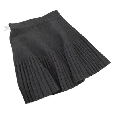 AUMS孕妇百褶针织半身裙百搭显瘦