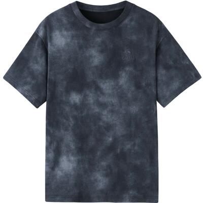 骆驼男装T恤男2025夏抗菌宽松透气凉感短袖休闲百搭圆领半袖上衣