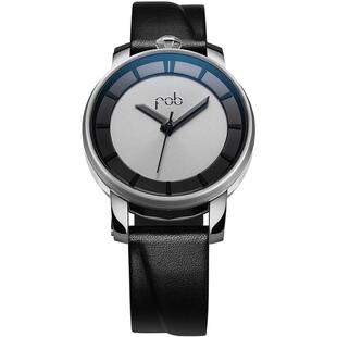 FOB女表法国进口R360新经典系列机械腕表时尚银腕环表女款