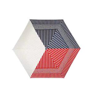 德国kobold酷波德女款三折伞超轻手动两用晴雨伞防晒遮阳伞黑胶