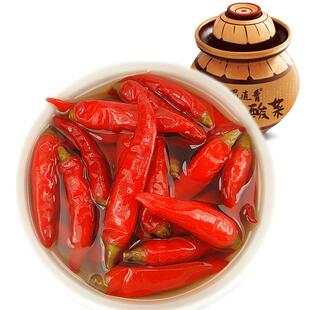 四川泡椒小米辣泡酸辣椒泡朝天椒泡菜泡姜酸辣椒红小米辣椒野山椒
