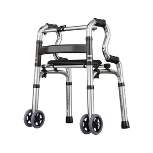 助步器老人专用老年多功能手推车四轮带坐瘫痪行走路防摔脑梗训练