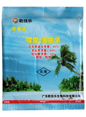 椰甲清槟榔椰树棕榈树椰心叶甲虫