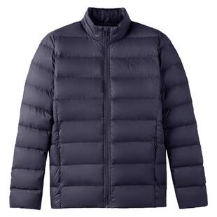 骆驼运动服轻薄羽绒服男女冬季情侣立领短款宽松羽绒排骨外套上衣