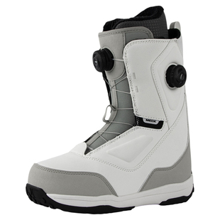 MECK卡其色单板滑雪板滑雪鞋快穿钢丝扣男女款平花刻滑全地域通用