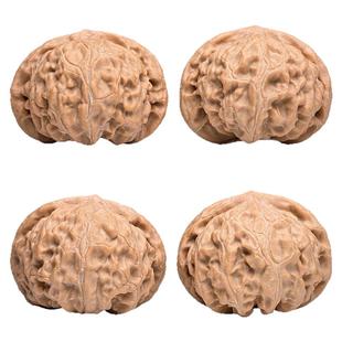 文玩核桃精品宫灯核桃一物一图A72056手工打底狮子头桃心爱心42mm