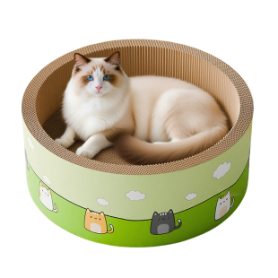 加深猫抓板猫窝一体耐抓耐磨不掉屑新型猫爪板猫抓盆猫咪磨爪神器