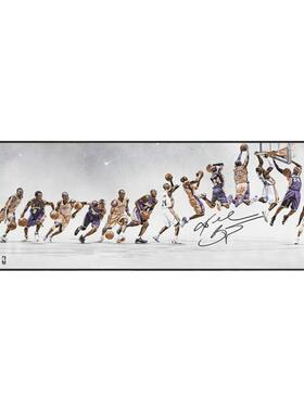 nba科比客厅沙发背景墙装饰画