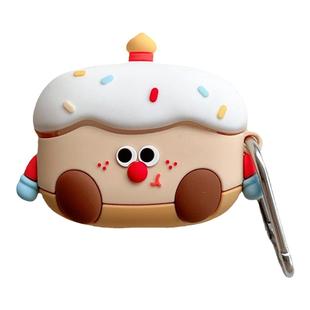 蜡烛蛋糕适用于华为freeclip保护壳苹果airpodspro3保护壳卡通se4硅胶耳机壳红米buds6pro保护壳荣耀亲选2代