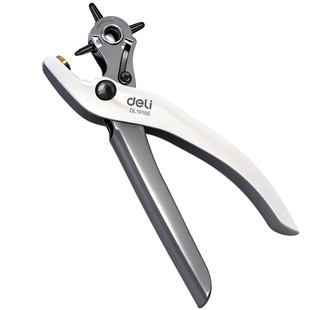 得力皮带打孔器家用多功能省力打孔钳包带表带肩带腰带打洞器打眼