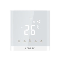 acmelec中央空调面板开关地暖一体四管制wifi控制智能app温控器