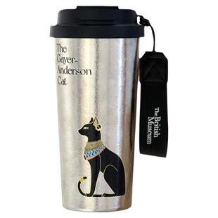 大英博物馆双层钛杯保温杯男款咖啡杯男士喝水杯子男生款外出携带