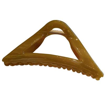 韩国高级感三角镂空抓夹简约