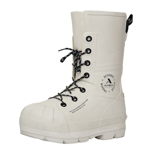 男士高筒阿拉斯加极寒雪地靴抗冻零下60度户外狩猎靴防水极地靴